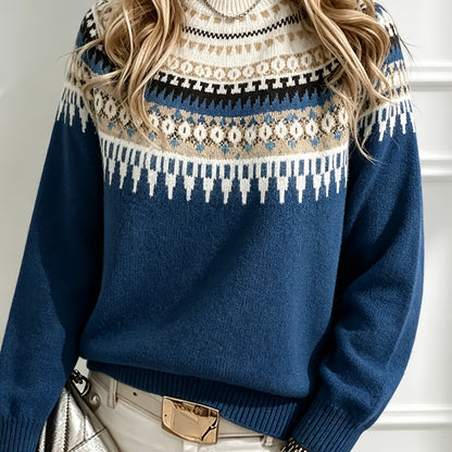 Early Spring Letter | Fair Isle Jacquard Knitwear