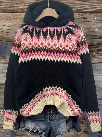 Arctic - Trui met Capuchon - Jacquard