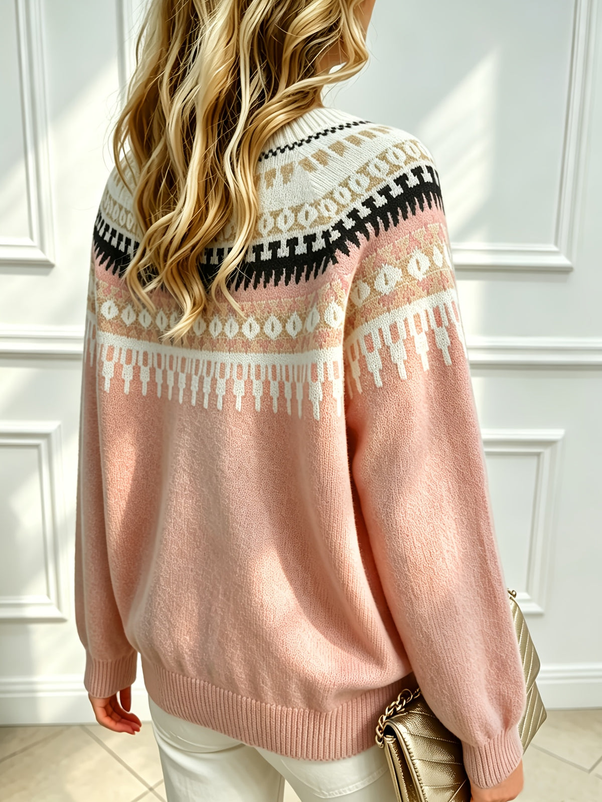 Early Spring Letter | Fair Isle Jacquard Knitwear