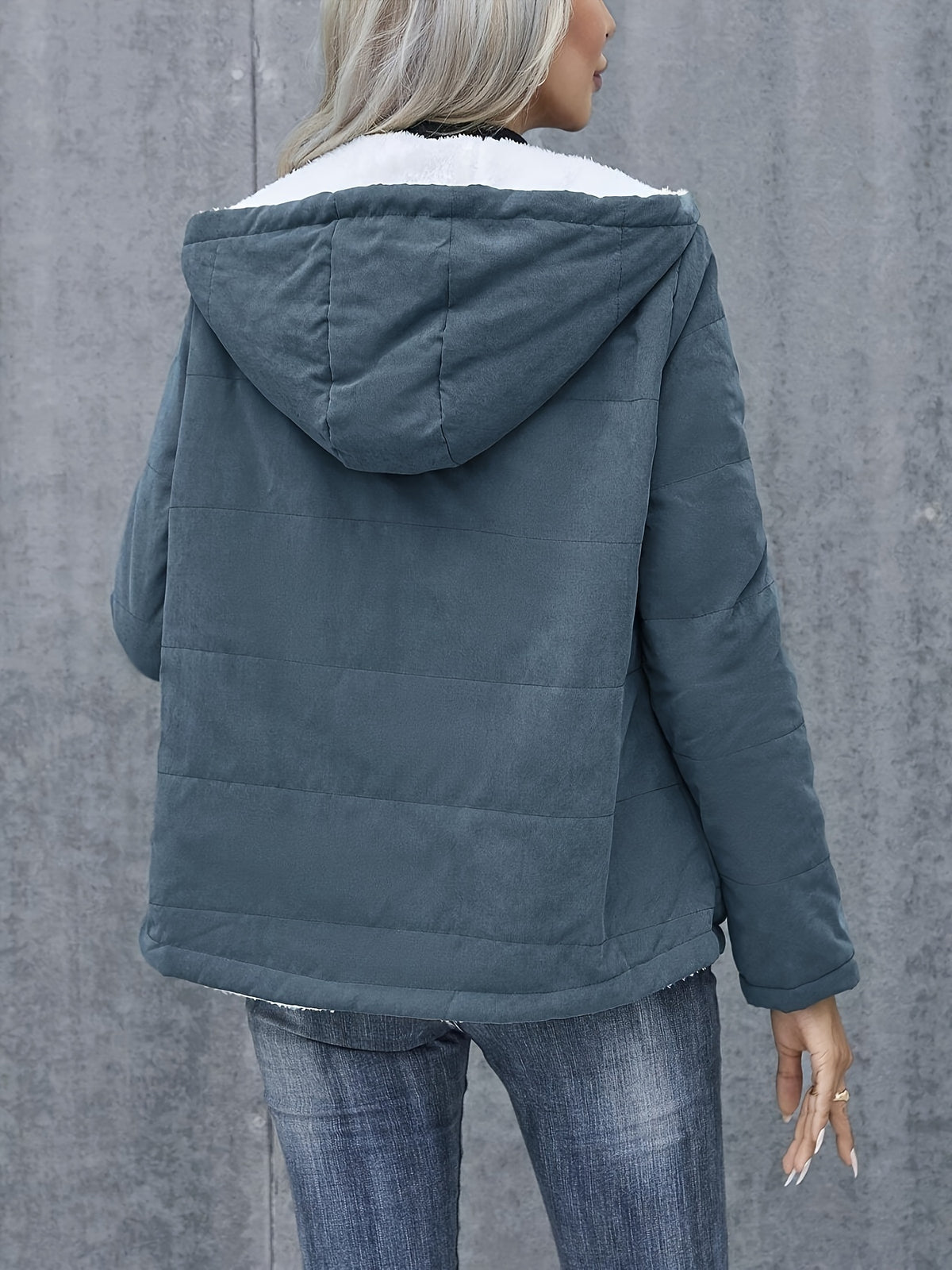 Women Hooded Lightweight Coat Clothes Outwear, Warm Winter Wear- Perfect for Casual Days