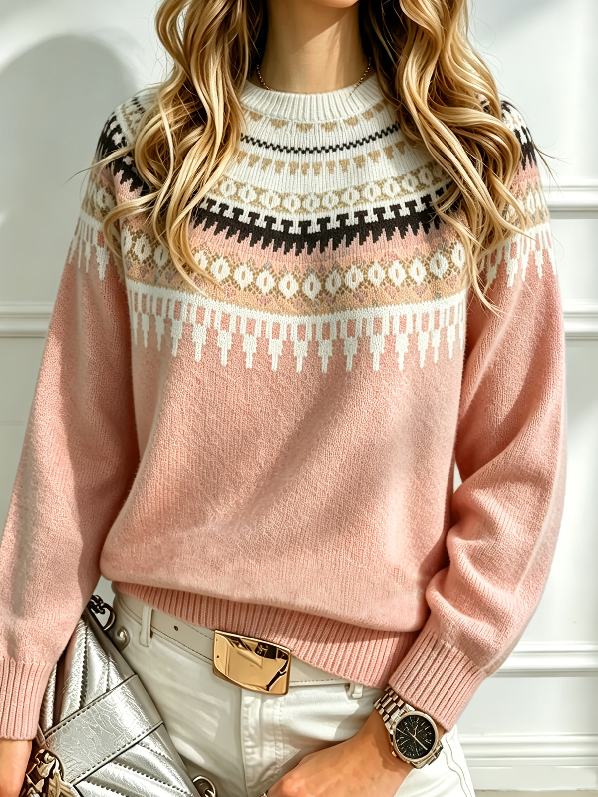 Early Spring Letter | Fair Isle Jacquard Knitwear