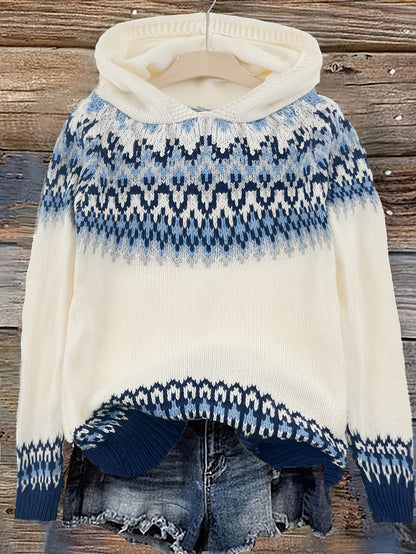 Arctic - Trui met Capuchon - Jacquard
