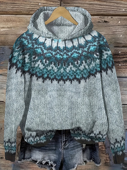 Arctic - Trui met Capuchon - Jacquard