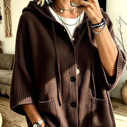 Elegant Casual Pocket Cardigan for Women