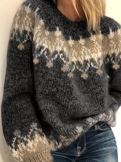 Kate - Pullover met Ronde Hals