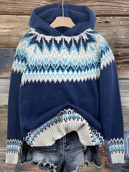Arctic - Trui met Capuchon - Jacquard