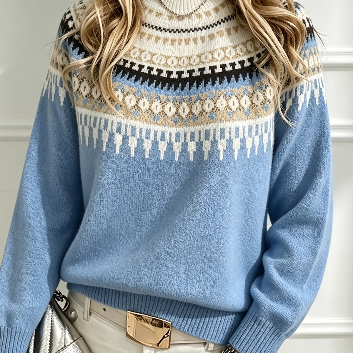 Early Spring Letter | Fair Isle Jacquard Knitwear