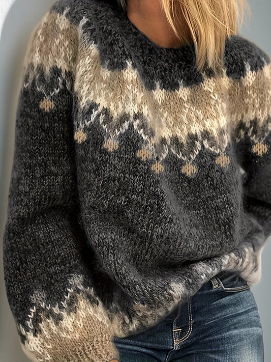 Kate - Pullover met Ronde Hals