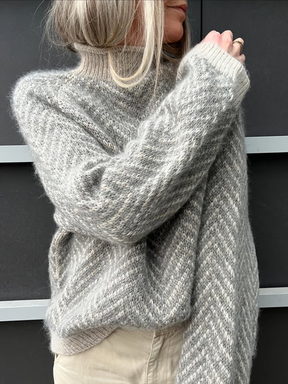 Autumn Winter New High-Neck Pullover Sweater Loose Casual Daily Outfit [ZCDX25]
