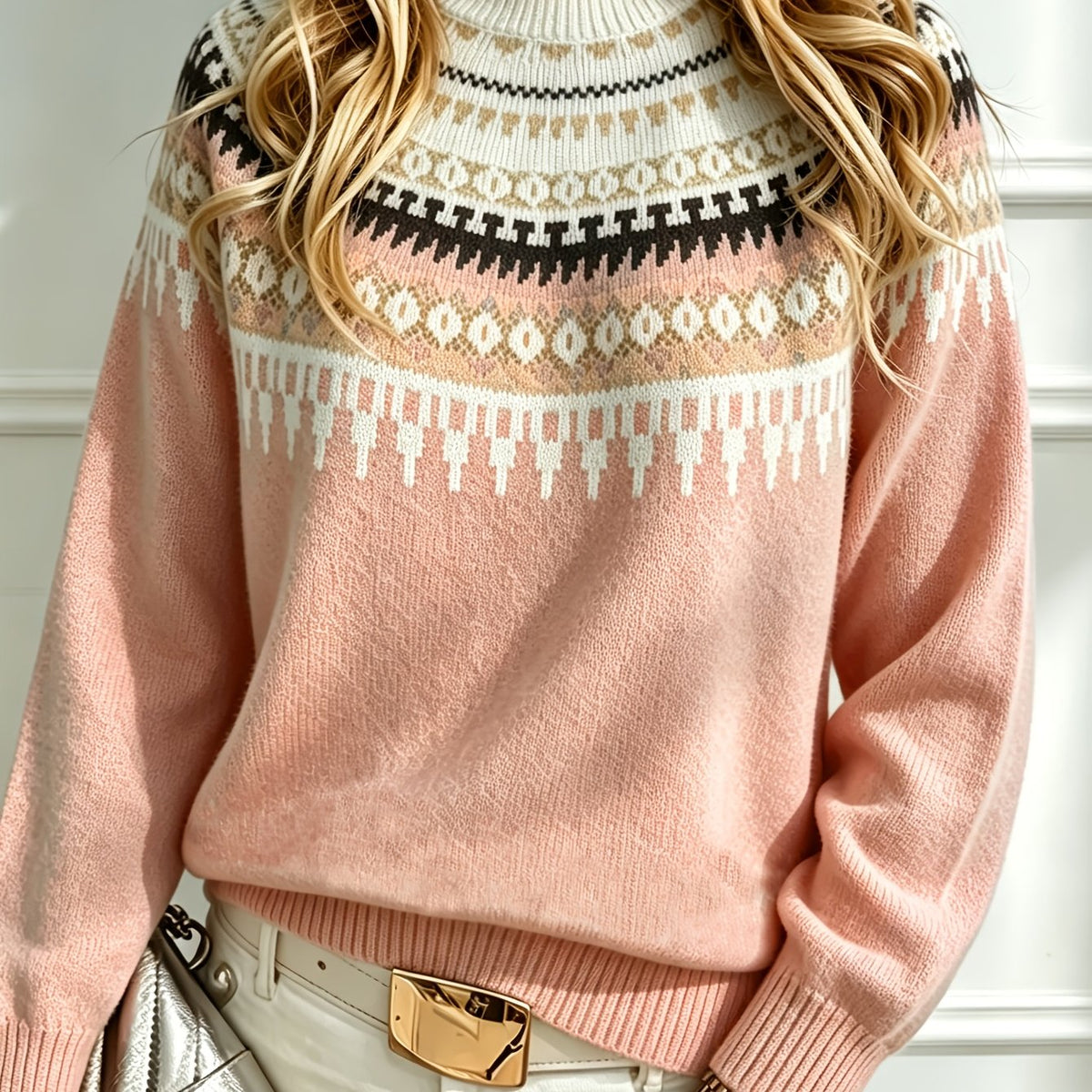 Early Spring Letter | Fair Isle Jacquard Knitwear