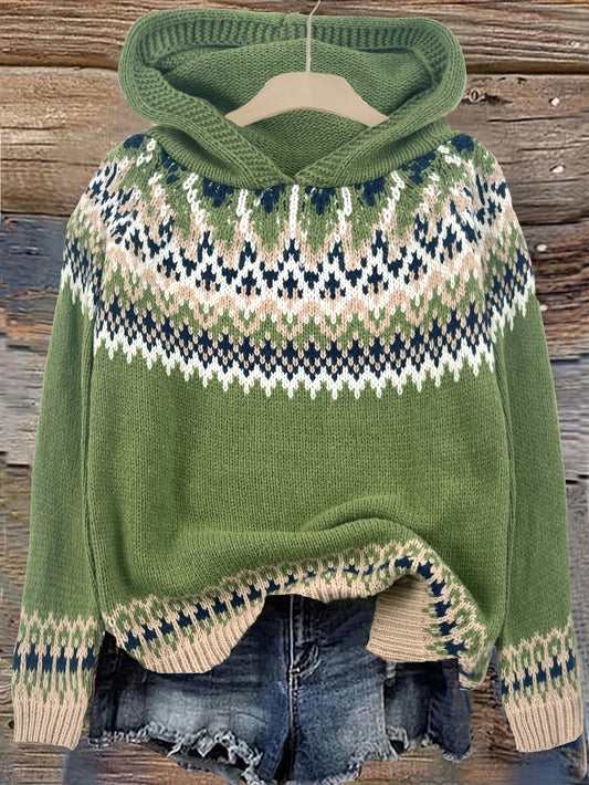 Arctic - Trui met Capuchon - Jacquard