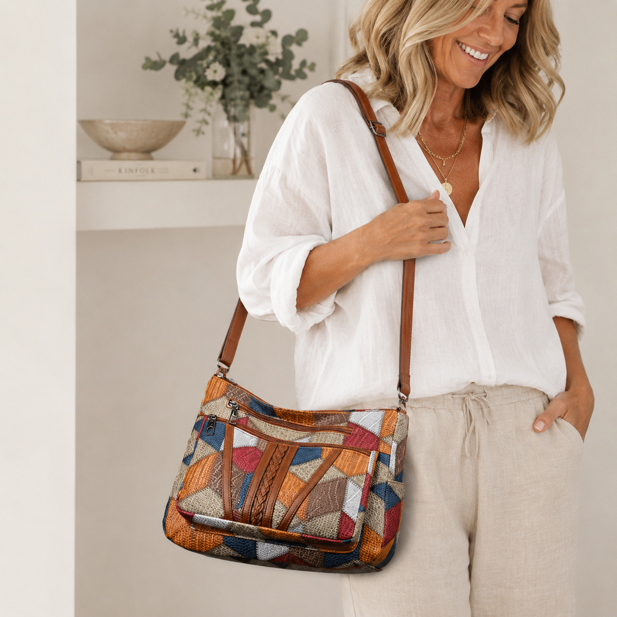 Nella | Patchwork tas