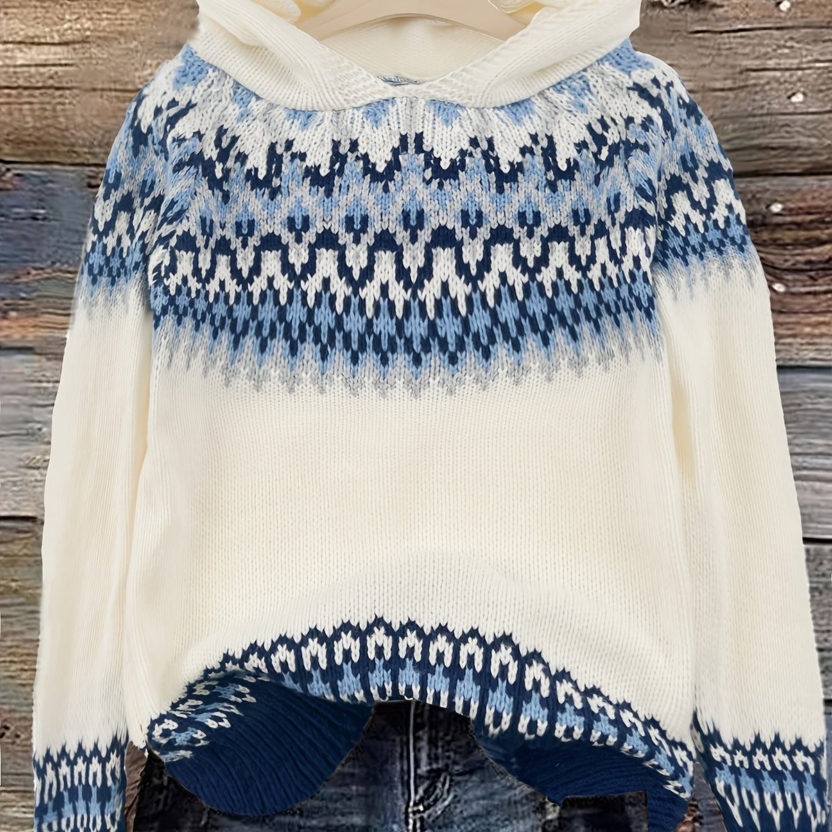 Arctic - Trui met Capuchon - Jacquard