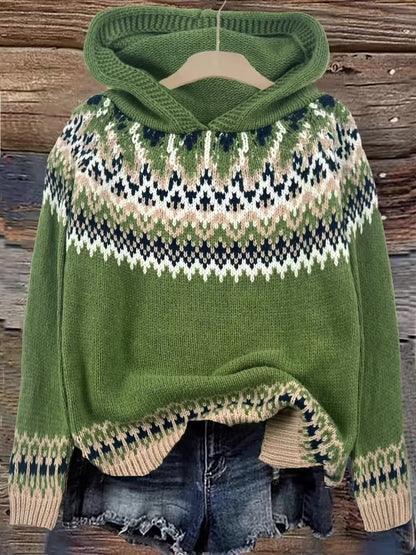 Arctic - Trui met Capuchon - Jacquard