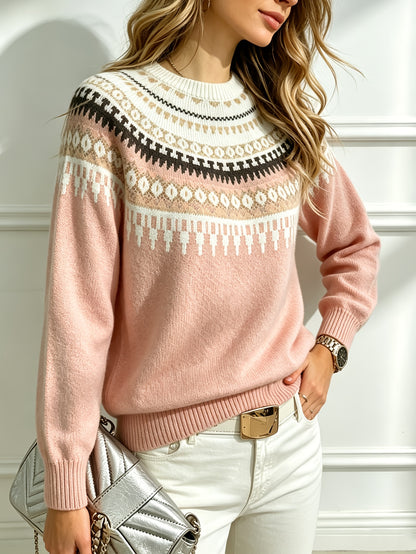 Early Spring Letter | Fair Isle Jacquard Knitwear