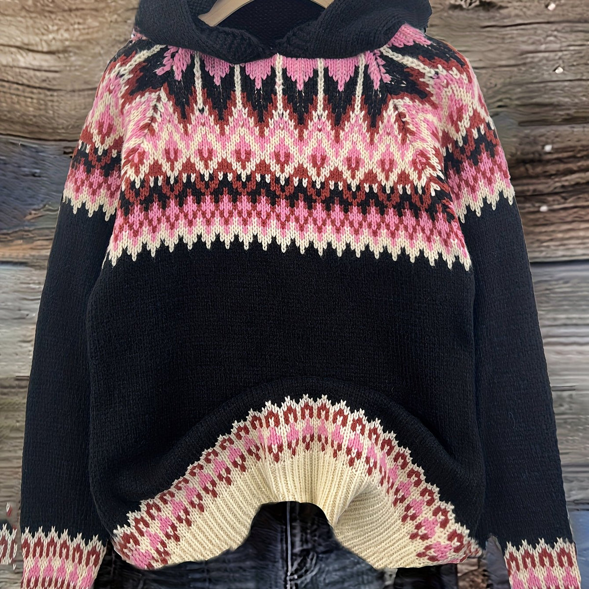Arctic - Trui met Capuchon - Jacquard