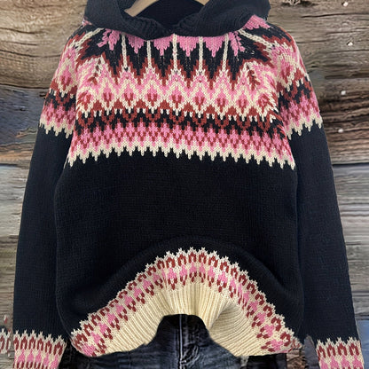 Arctic - Trui met Capuchon - Jacquard
