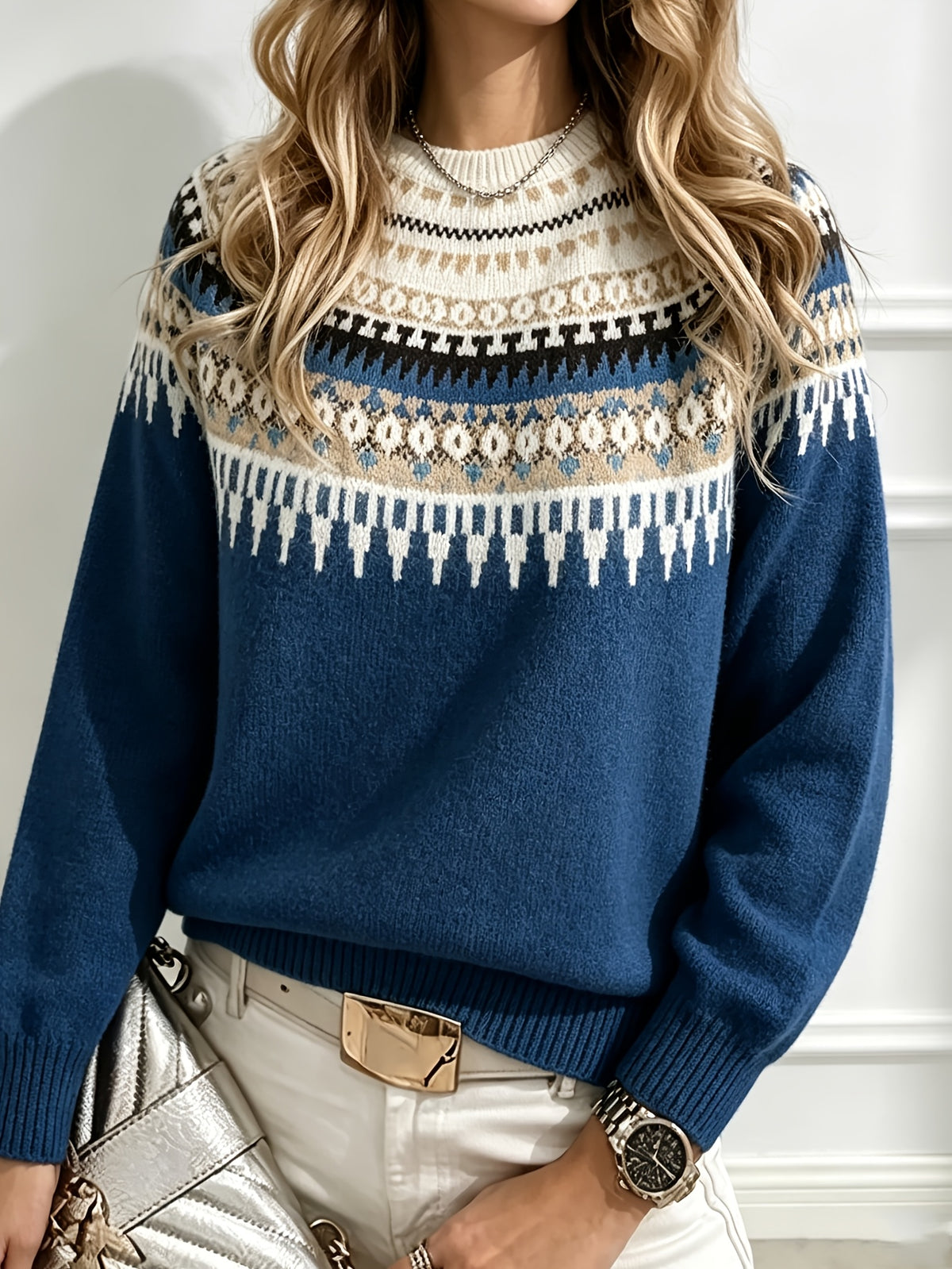 Early Spring Letter | Fair Isle Jacquard Knitwear