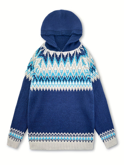Arctic - Trui met Capuchon - Jacquard