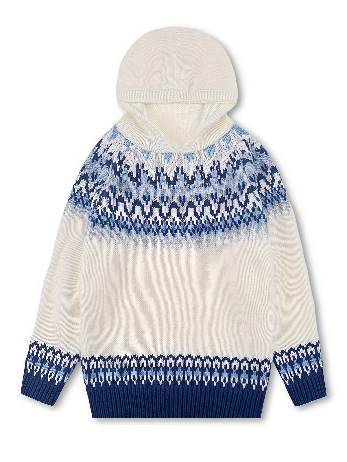 Arctic - Trui met Capuchon - Jacquard