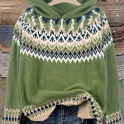 Arctic - Trui met Capuchon - Jacquard