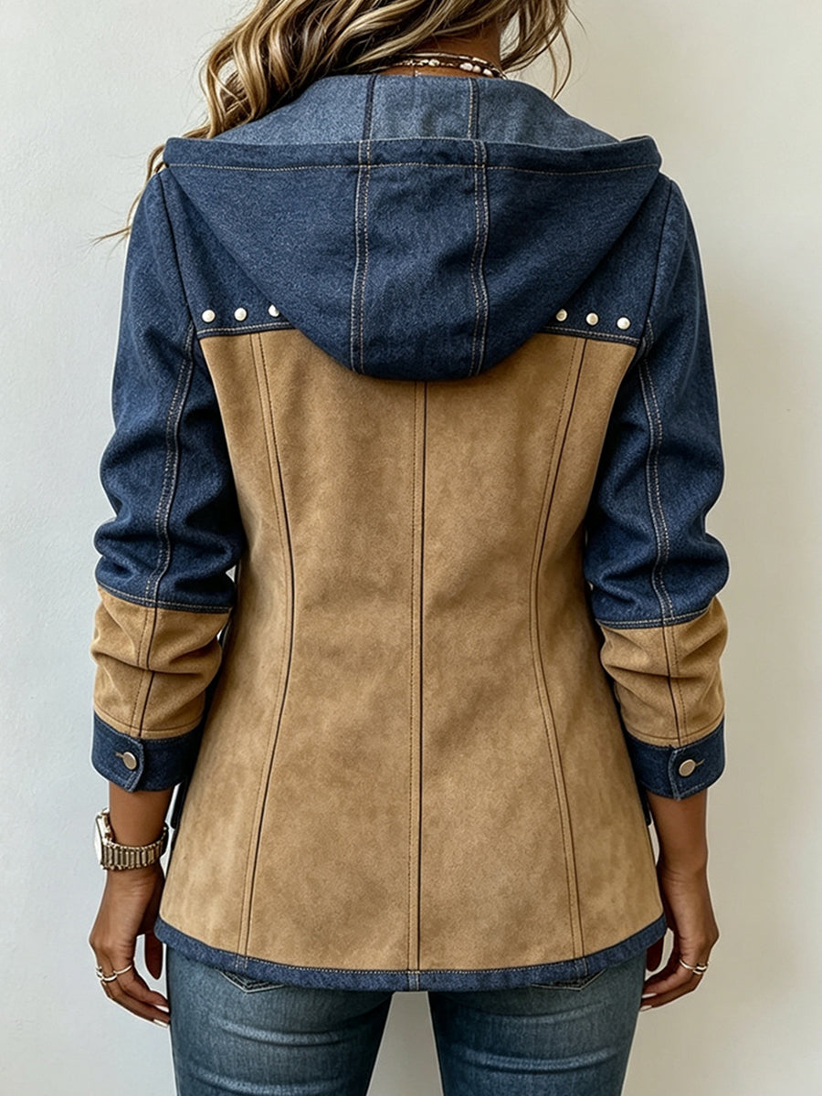 Adriana | Jack met Capuchon in Marine en Camel